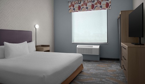 Suite, 1 King Bed, Accessible (Roll-In Shower)