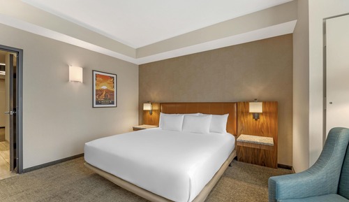 Suite, 1 King Bed with Sofa bed, Accessible (Sofa Sleeper, Tub, 2 Rooms)