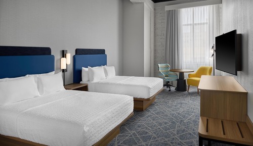 Room, 2 Queen Beds, Refrigerator
