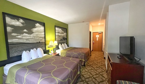 Room, 2 Queen Beds, Accessible, Refrigerator & Microwave