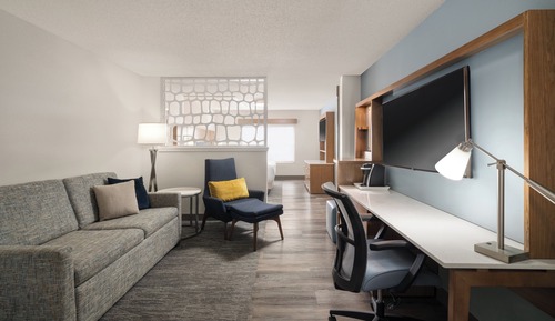 Suite, 1 King Bed with Sofa bed (W Stationary Bike)