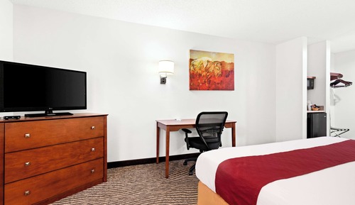 Standard Room, 1 King Bed, Smoking, Refrigerator & Microwave