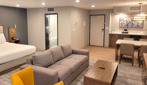 Suite, 1 King Bed, Non Smoking, Jetted Tub (Living Room;with Sofabed)