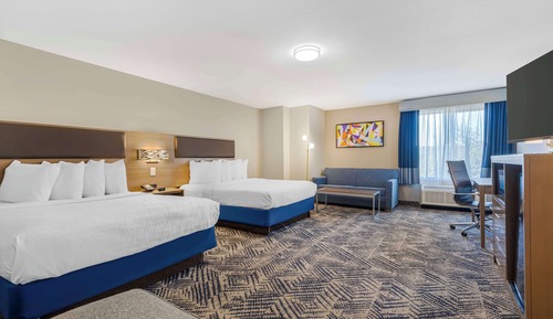 Standard Room, 2 Queen Beds, Accessible, Non Smoking (Roll in shower)