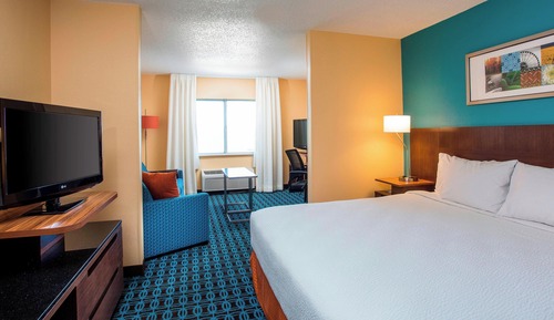 Suite, 1 King Bed with Sofa bed