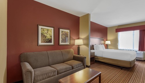 Suite, 1 King Bed, Accessible, Bathtub (with Sofabed)