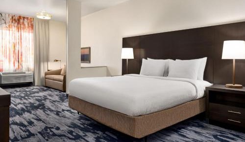 King Suite with Sofa Bed and Roll-in Shower - Mobility and Hearing Accessible
