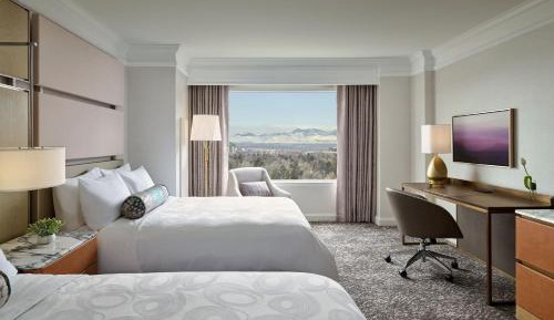 Queen Room with Two Queen Beds and Mountain View