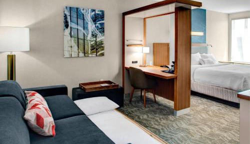 King Suite with Bathtub and Trundle Sofa - Mobility Access/Hearing Accessible