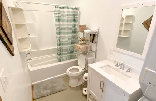 Throckmorton Cottage | Cow Co. Cottages - One Block Away From Downtown Shopping, Dining, & More!